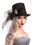 Skeleton Hand Women's Top Hat X139