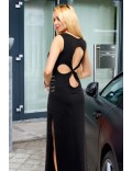 Long Dress with Cutouts on the Back X5465