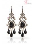 Filigree Earrings with Jewels XJ139