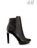 H&M Pointed Toe High Heel Ankle Boots