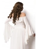 Біла блузка в піратському стилі A212 (101212) - оригинальная одежда, 2