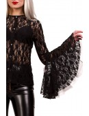 Lace Gothic Blouse X1216 (101216) - оригинальная одежда, 2