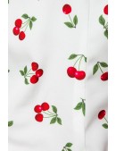 Rockabilly Blouse with Cherries (101241) - оригинальная одежда, 2