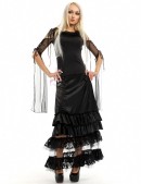 Lady in Black Gothic Blouse X1164 (101164) - оригинальная одежда, 2
