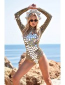 Burning Man Style Mirrored Bodysuit (129227) - оригинальная одежда, 2