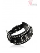 Leather Bracelet with Rings XJ139 (710139) - foto