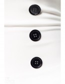 Білі брюки з високою талією 057 (108057) - цена, 4