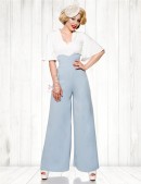 Широкі брюки в стилі Марлен (108059) - 4, 10