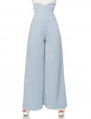 Широкі брюки в стилі Марлен (108059) - оригинальная одежда, 2