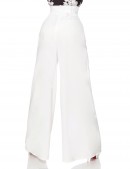 Білі широкі жіночі штани Belsira (108060) - цена, 4