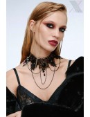 Choker Necklace with Chains XA2351 (7062351) - foto