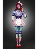 Robot Waitress Costume (118127) - материал, 6
