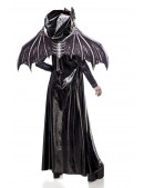 Skull Bat Lady 5-Piece Costume (118131) - оригинальная одежда, 2