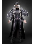 Skull Bat Lady 5-Piece Costume (118131) - цена, 4