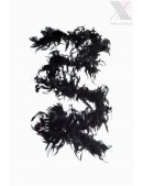 Black Flapper Feather Boa UF4212 (714212) - foto