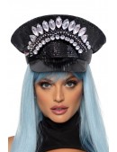 Burning Man Festival Captain Hat with Jewels (502073) - foto