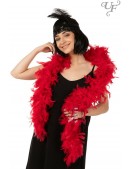 Red Fluffy Boa Premium U4211 (714211) - оригинальная одежда, 2