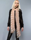 Довгий жіночий шарф (бавовна) (714207) - оригинальная одежда, 2