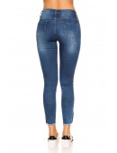 Вузькі джинси з перловим декором MR088 (108088) - цена, 4