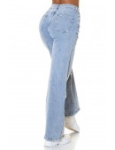 Широкие джинсы палаццо J270 (108122) - оригинальная одежда, 2
