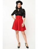 Vintage Red Corset Skirt (1071331) - foto