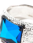Ювелирное кольцо Swarovski с серебрением и родием (708208) - цена, 4