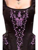 Demoniq Skull Embroidered Corset X1165 (121165) - оригинальная одежда, 2