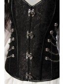 Жаккардовый корсет Стимпанк A1178 (121178) - оригинальная одежда, 2