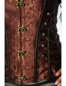 Steampunk Corset A1178 Brown (121179) - оригинальная одежда, 2