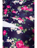 Floral Retro Swimsuit (140109) - цена, 4