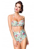Retro Floral Swimsuit (140107) - 4, 10