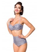 Retro Checkered Swimsuit (140102) - 3, 8