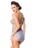 Retro Checkered Swimsuit (140102) - цена, 4