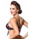 Retro Swimsuit with a Skirt (140087) - 4, 10