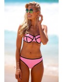 Neoprene Pink Bikini Swimsuit (140059) - foto