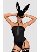 Playboy Women's Costume (Mask, Tie) (118146) - оригинальная одежда, 2