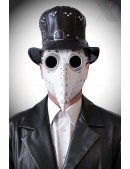 Белая маска чумного доктора XA1072 (901072) - foto
