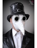 Белая маска чумного доктора XA1072 (901072) - материал, 6