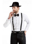 Джентльменский набор Gatsby (подтяжки, бабочка) (611023) - оригинальная одежда, 2