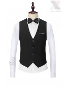 Retro 20's Men's Vest and Bow Tie Set (611021) - оригинальная одежда, 2