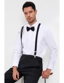 Gatsby Gentleman's Set (suspenders, bow tie) (611023) - оригинальная одежда, 2