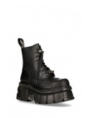 W310065 Leather Platform Boots (310065) - 3, 8