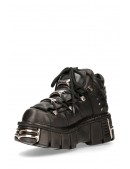New Rock Platform Leather Boots (314003) - 5, 12
