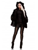 Fur coat with hood and cat ears X75 (115075) - 6, 14