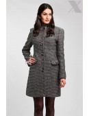 Tweed Demi-Season Women's Coat Х4058 (114058) - foto