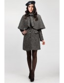 Tweed Shawl to Coat 114058 (114059) - оригинальная одежда, 2