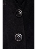 Довге вовняне пальто в стилі Ретро (114045) - цена, 4