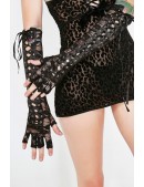 Long Lace Fingerless Gloves CC1176 (601176) - оригинальная одежда, 2