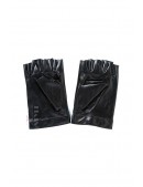 Жіночі шкіряні рукавички з клепками X1190 (601190) - 3, 8