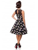 Retro Dress with Circle Skirt B5516 (105516) - 3, 8